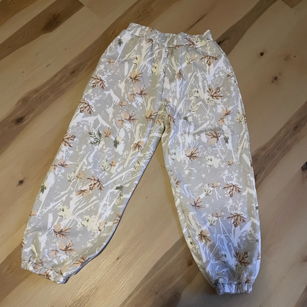 Floral Patterned Joggers
